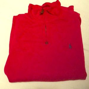 Red Polo Pullover